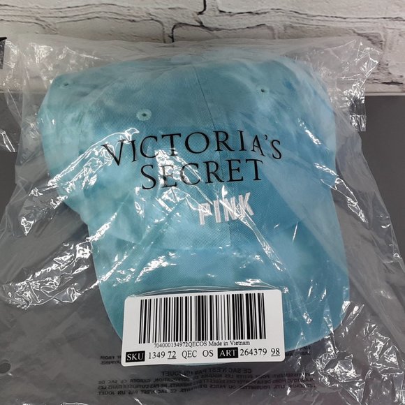 VICTORIA'S SECRET 'PINK' BALL CAP ADJUSTABLE BUCKLE BACK LOGO FRONT EMBROIDERY - Picture 14 of 15